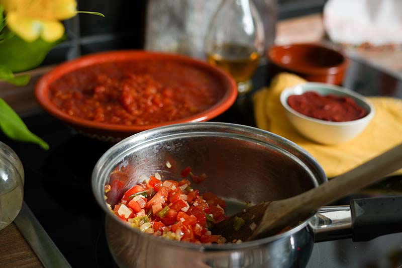 fleischfüllug-abschmecken-pupusas Fleischfüllung abschmecken - Pupusas