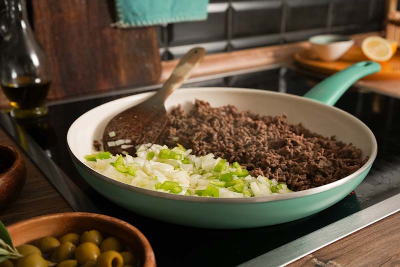 gemüse-anbraten-picadillo-habanera Gemüse anbraten - Picadillo a la Habanera