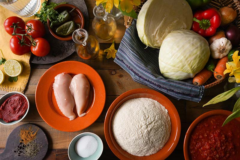 zutaten-pupusas Zutaten - Pupusas