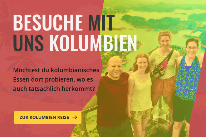 Anzeige für eine Kolumbien-Reise